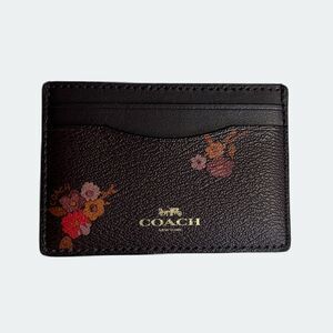 Coach Slim Card Case / Baby Bouquet MSRP $65